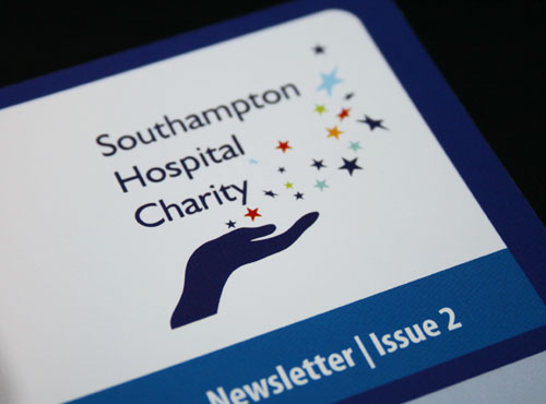 Southampton Hospital Charity Branding & Newsletter